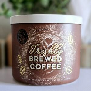 Freshly Brewed Coffee 3 Wick Candle by Bath and Body Works